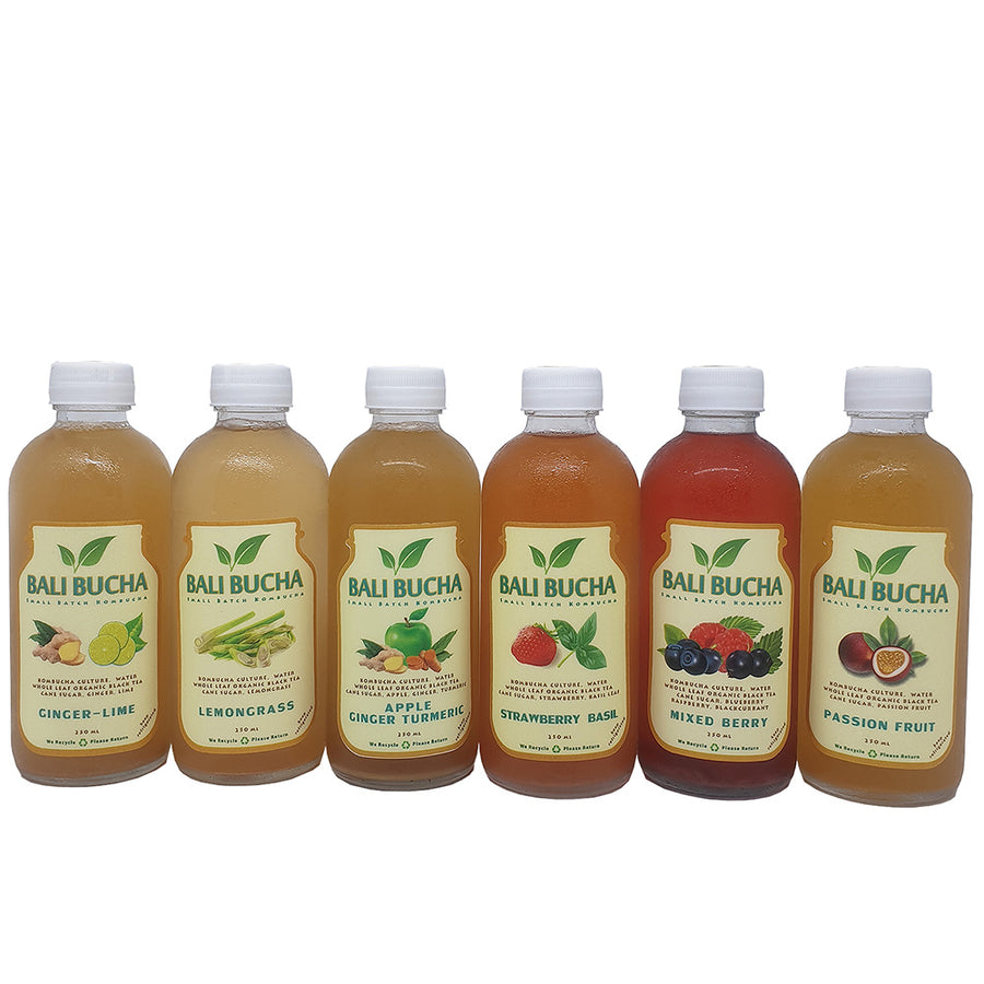 Bali Bucha Complete Collection 270 ml X 6 Bottles