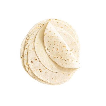 Tortillas Flour White Medium 8" 10 pcs/pack